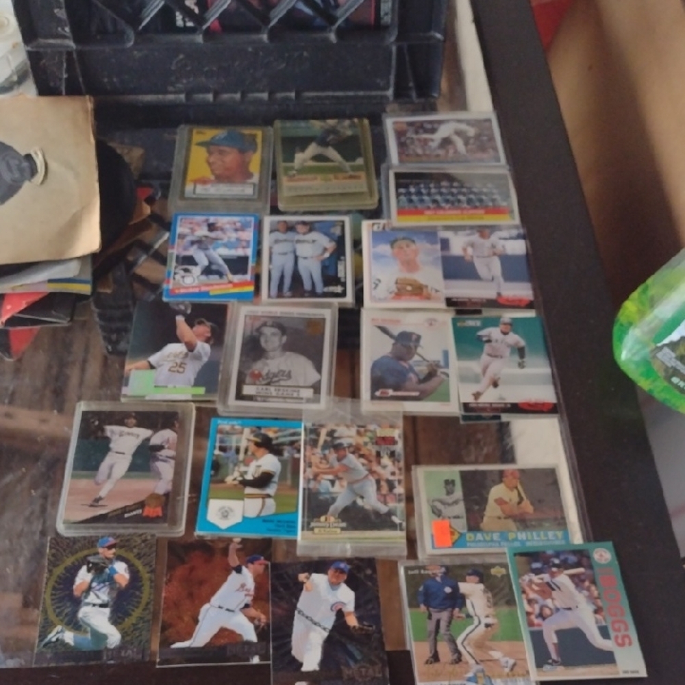 Assorted Baseball Trading Cards Collection